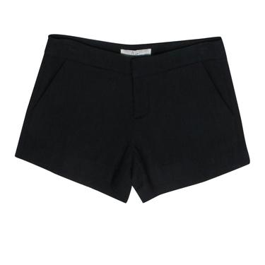 Joie - Black Woven Cotton Shorts Sz 0