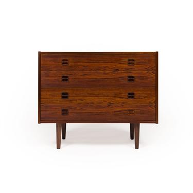 Danish Mid-Century Rosewood Four-Drawer Dresser 