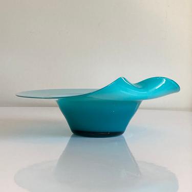 Cases glass bowl handblown in Murano 