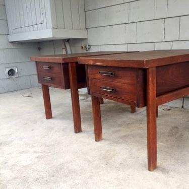 Midcentury Nightstands or End Tables by Lane