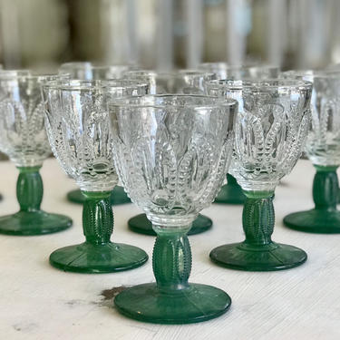 Agave Leaf Glassware - Set of 10 