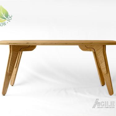 LONGRAIN // Scandinavian / Mid Century Modern Inspired Dinning table // Ecologically Made with All Natural Tung Oil Finish 
