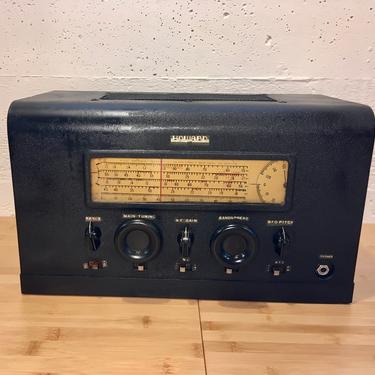 1941 Howard 436A 4-Band Shortwave Communication Receiver, Elec Restored 