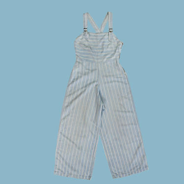 RESERVED --rare! 1930s Overalls / 30s Beach Pajama/Jumpsuit / 1940s 40s / Workwear 