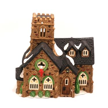 vintage Dickens Village Series Knottinghill Church/Heritage village Collection/Department 56 