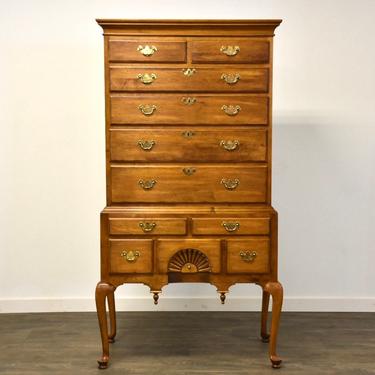 Ethan Allen 1776 Collection Maple Highboy Dresser 