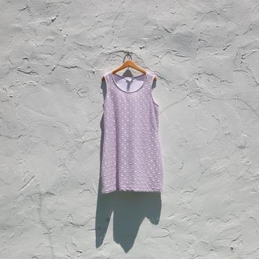 vintage | 90's | lacy dress | lavender mini 