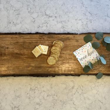 Long Wooden Cheese Board