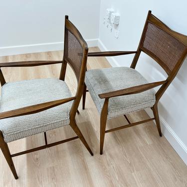 Mid Century Captain's Chairs by Paul McCobb for Calvin 