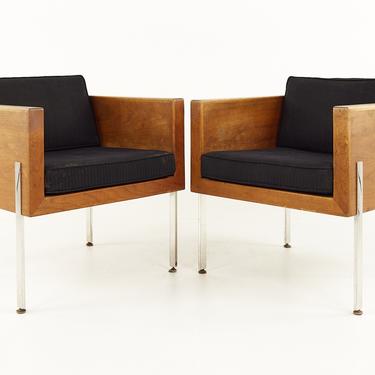 Harvey Probber Mid Century Lounge Chairs - Pair - mcm 