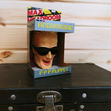 NOS Max Headroom Fingertronic P P P Puppet 