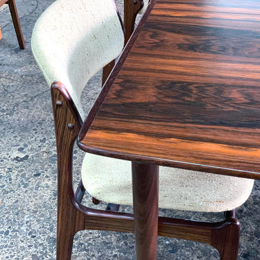 Danish rosewood dining table 