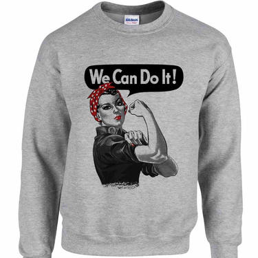 Rosie the Riveter - Unisex Crewneck Sweatshirt