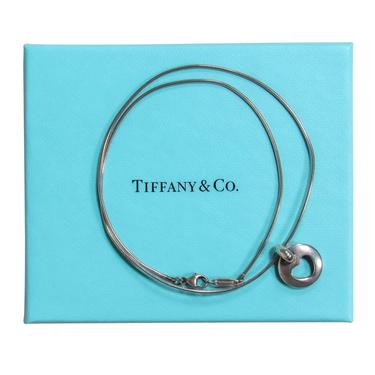 Tiffany & Co. - Vintage Sterling Silver Cutout Pendant Necklace