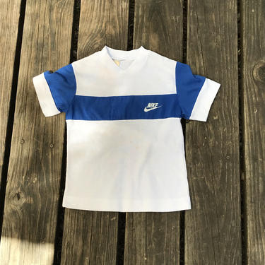 Vintage Kids Nike Athletic Knit T-Shirt 