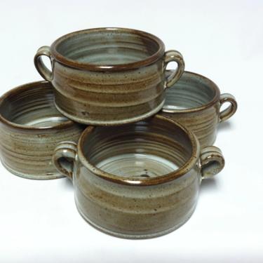 handmade bowl, soup bowl, stoneware bowl, rustic bowl, pottery bowl, ceramic bowl, chowder bowl, onion soup bowl, bowls with handles 