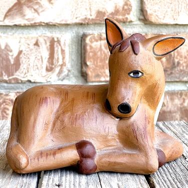VINTAGE: Authentic PERUVIAN Handmade Clay Pottery Donkey - Nativity - Replacement - Folk Art - Peru - SKU 32-C-00034157 