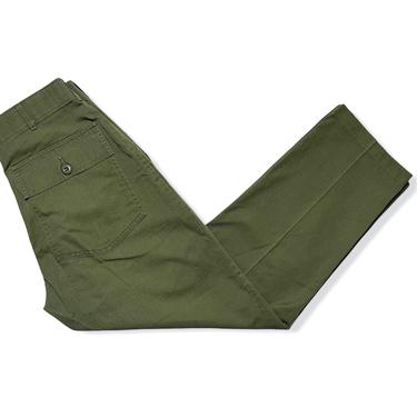 Vintage US Army OG-507 Field Trousers / Pants ~ measure 28 x 27.5 ~ Post Vietnam War ~ 28 Waist 