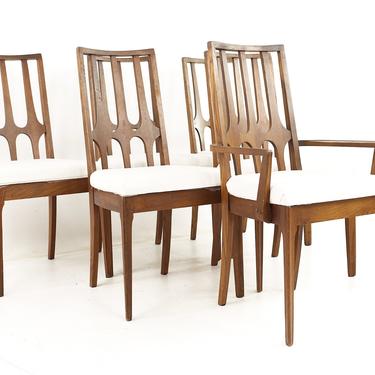 Broyhill Brasilia Mid Century Dining Chairs - Set of 5 - mcm 