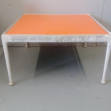 Knoll 1966 Collection Orange Coffee Table by Richard Schultz 