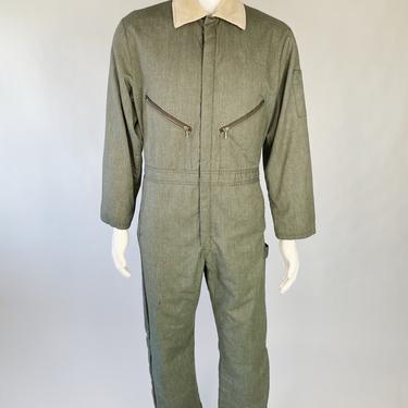 1960's Quilted Speed Suit