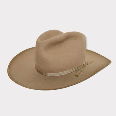 Vintage 1950s STEPHEN L STETSON Western Hat ~ 7 ~ Cowboy ~ Wide Brim ~ Fur Felt Fedora ~ 
