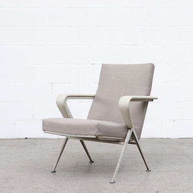 Re-Upholstered Friso Kramer &quot;Repose&quot; Arm Chair 1960