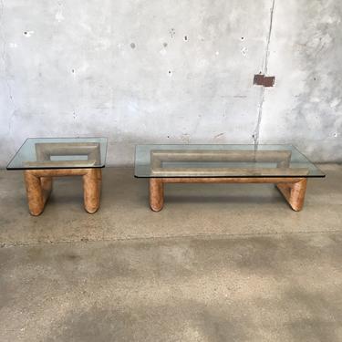 Mid Century Coffee Table And End Table