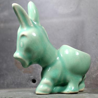Adorable Donkey Planter - Circa 1950s/60s Vintage Ceramic Planter - Vintage Mule Planter - Ceramic Donkey | FREE SHIPPING 