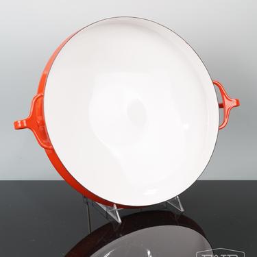 Large Red Dansk Kobenstyle Paella Pan