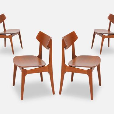Erik Buch Dining Chairs for Funder-Schmidt & Madsen