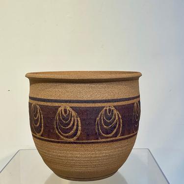 Mid Century Studio Pottery Vase / Planter 