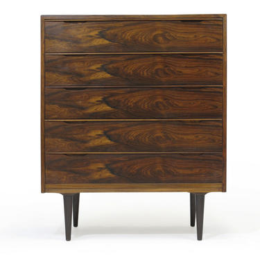 VINTAGE DANISH BRAZILIAN ROSEWOOD CHEST OF DRAWERS