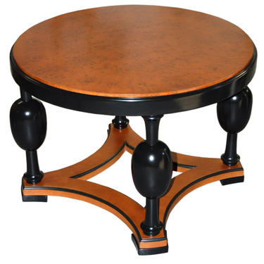 Swedish Art Deco Round Side Table