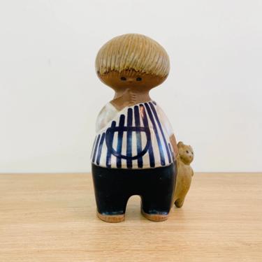 Vintage Malin Figure Designed by Lisa Larson for Gustavsberg Sweden - AS IS Condition 