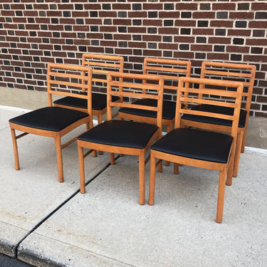 Teak Dining Chairs Set of 6 - Mint Condition 