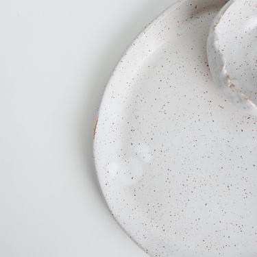 Speckled Salad Plate, Ceramic Plate, Tableware 