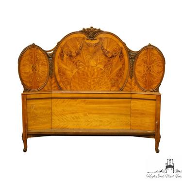WINNEBAGO MANUFACTURING Louis XVI French Provincial Burled Wood Queen Size Headboard 