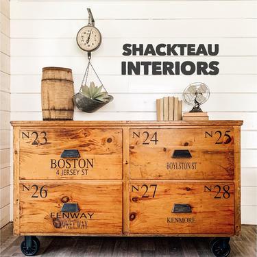 Vintage Industrial “Boston” Dresser