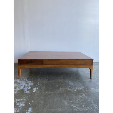 Mid-Century Modern Lane Double Sided Coffee Table 