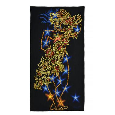Jean Lurcat Tapestry L'Homme Juane Signed Mid Century Modern 