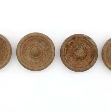 Set of Concentric 2.375 in. Wood Cabinet Drawer Knobs
