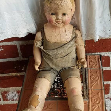 Creepy Doll TOC Victorian Goth Doll 