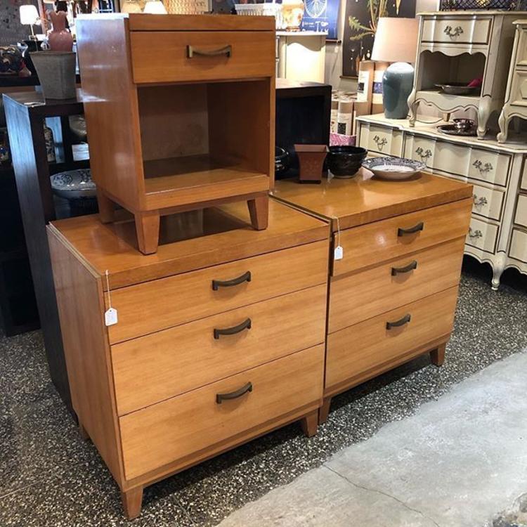                   Two blonde chest of drawers $325, matching nightstand $150!