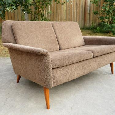 VTG Mid Century FOLKE OHLSSON for DUX, 2 SEATER LOVESEAT SOFA COUCH Chair Table
