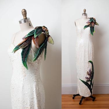 1980s Sequin Gown 