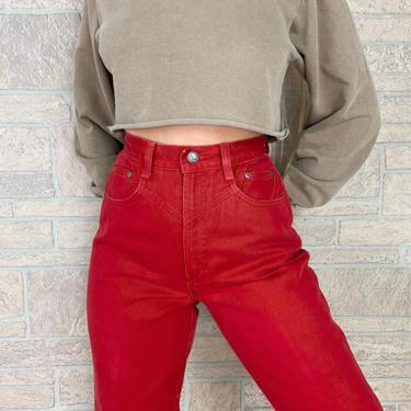 Rocky Mountain Red Western Jeans / Size 24 25 