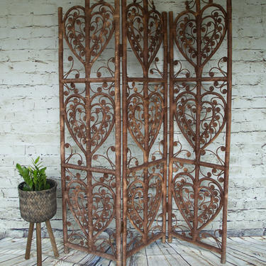 SHIPPING NOT FREE!!! Vintage Ornate Room Divider/Wall Art 