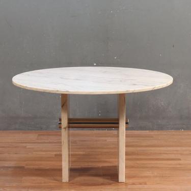Marble Geometric Dining Table