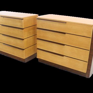 Rare Set of Art Deco Dressers by Gilbert Rohde for Herman Miller